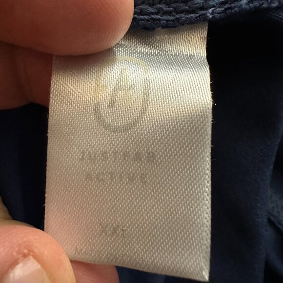 JustFab Active Legging Capri Style Dark Navy XXL Stretchy - Picture 7 of 12